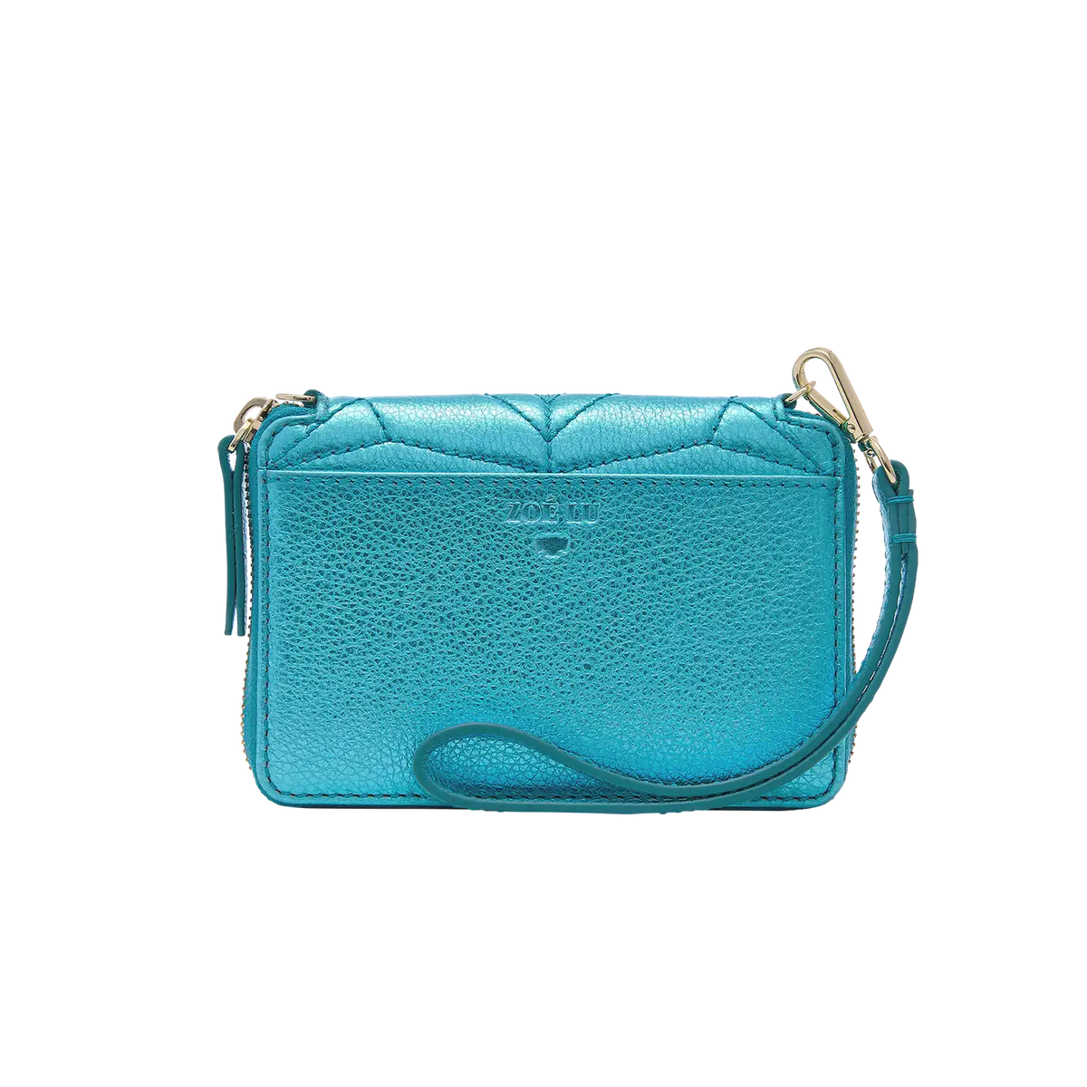 Geldbörse - One For The Money - türkis-metallic