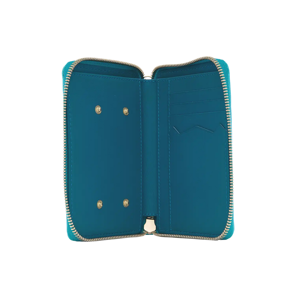 Geldbörse - One For The Money - türkis-metallic
