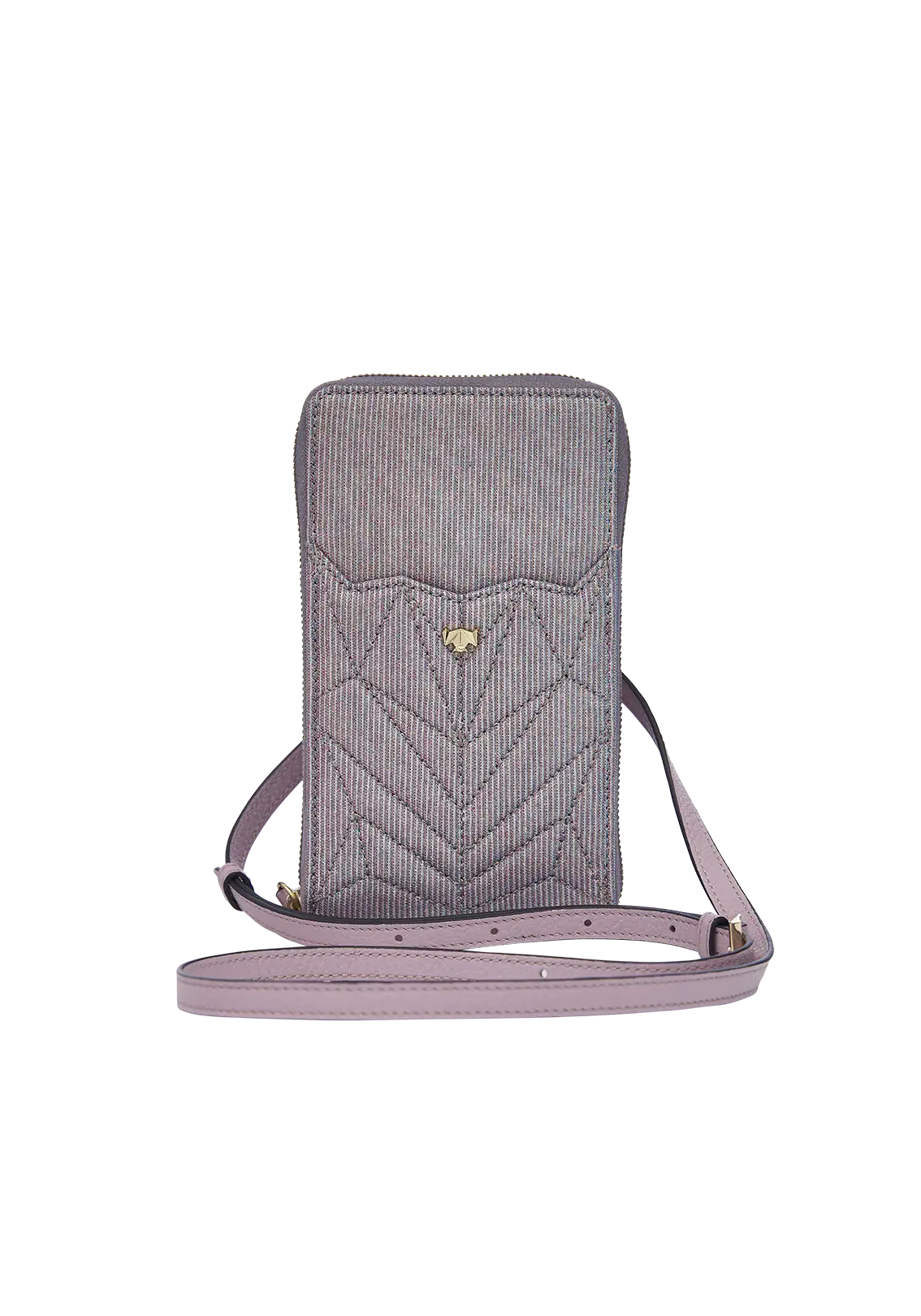Mobile bag -  By my side - glitzer-pink-türkis