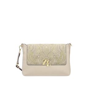 Wechselklappe - Lalitya - creme-gold