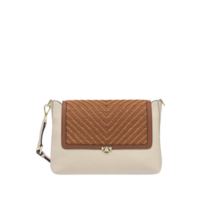 Wechselklappe - Sandy Weave - cognac