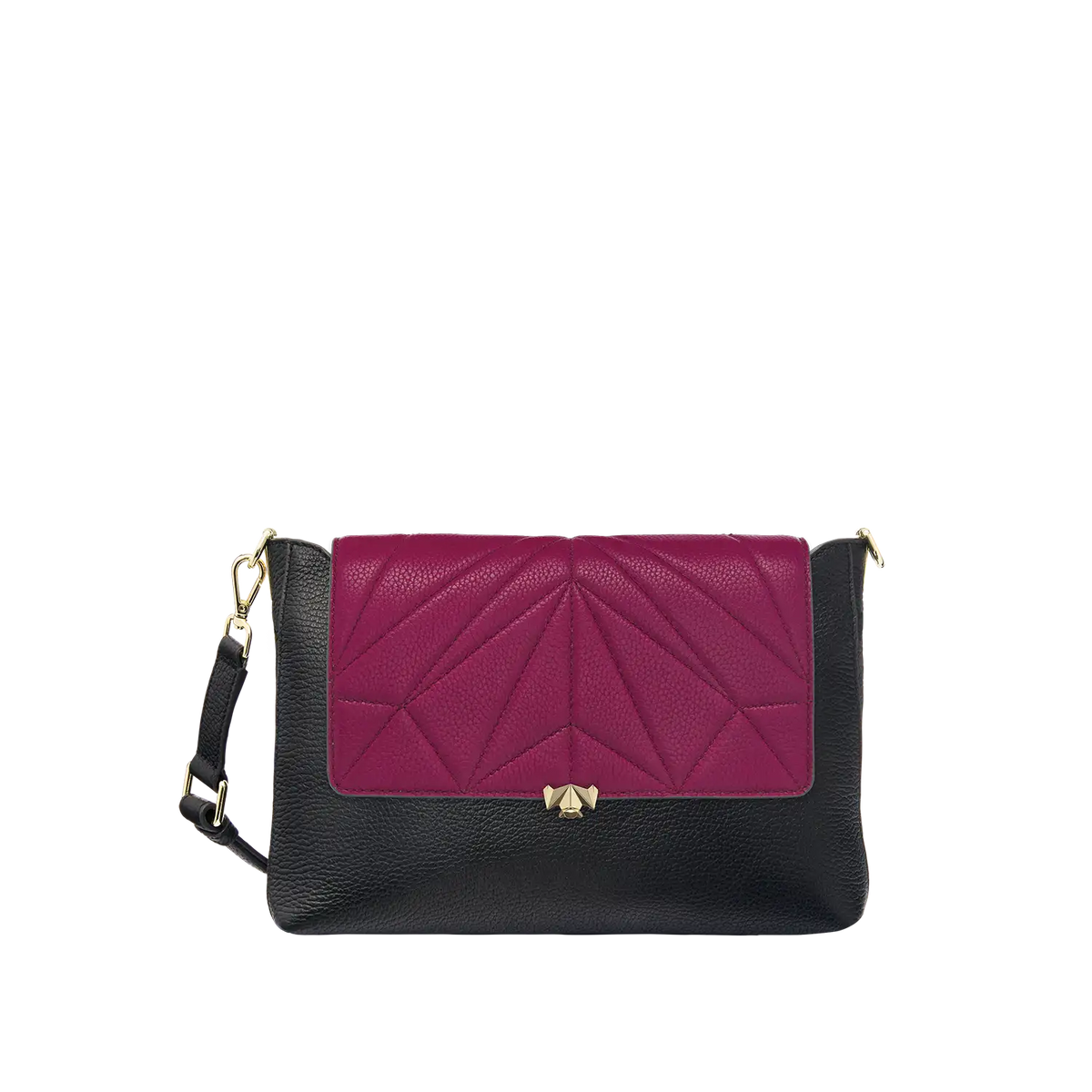 Wechselklappe - Iconic Dahlia - weinrot