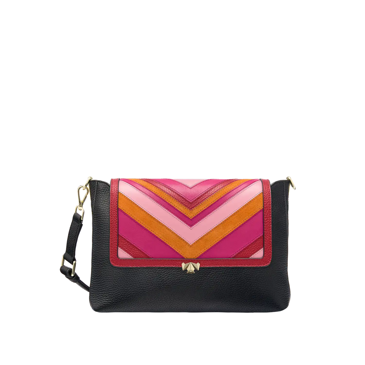 Wechselklappe - Sundown - rot-bunt