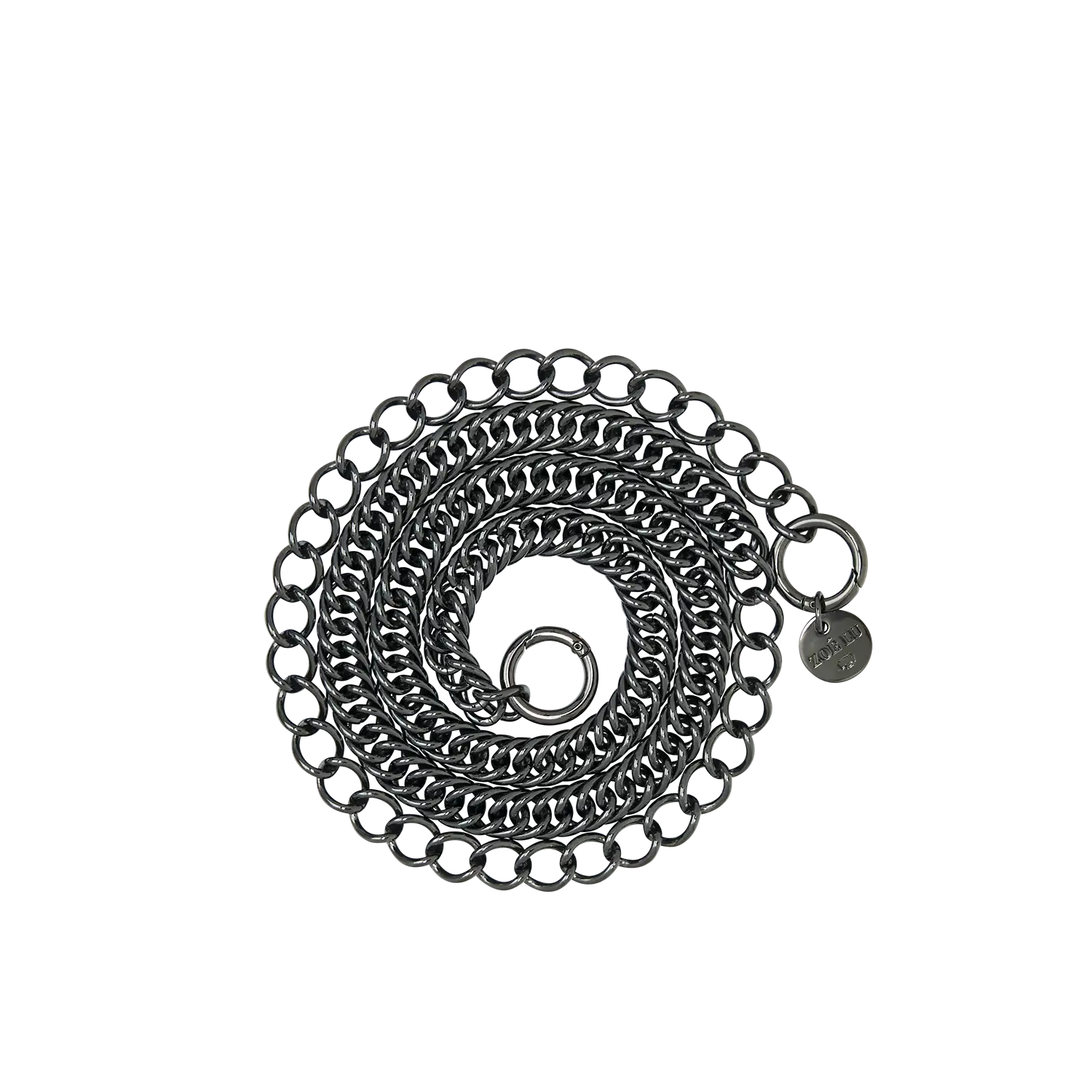 Kettenriemen - Hip Chain Gun Metal - anthrazit