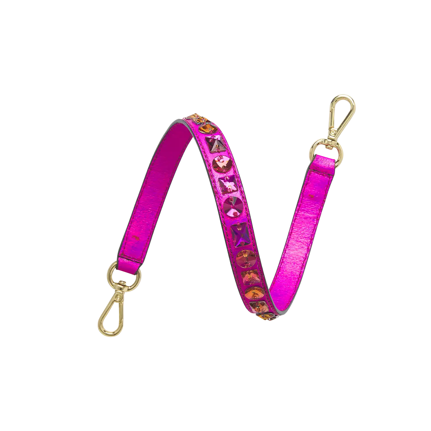 Kurzhenkel - Dazzling Chic - pink-metallic