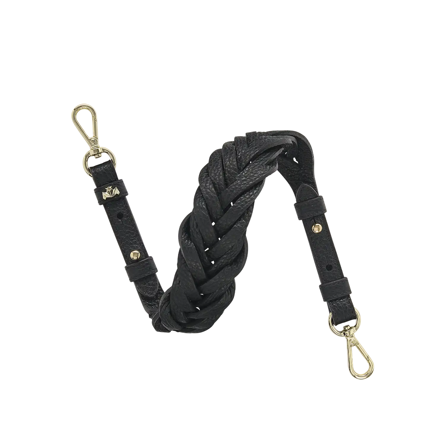 Kurzhenkel - The Braided - schwarz