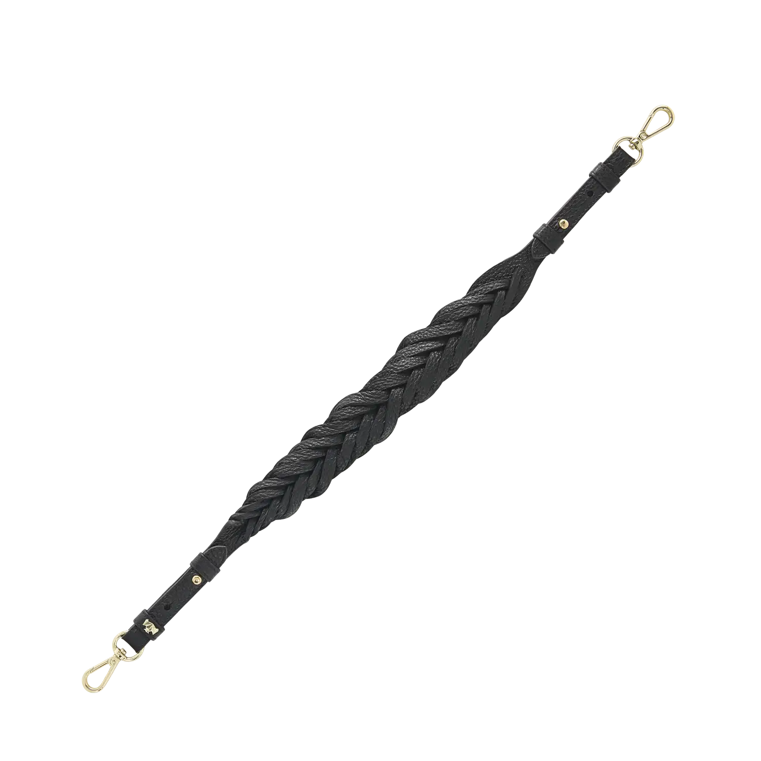 Kurzhenkel - The Braided - schwarz