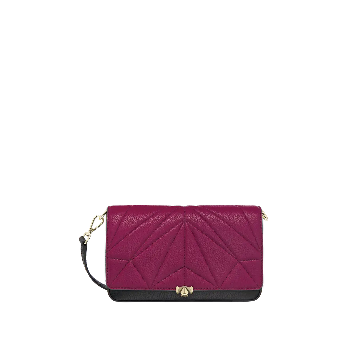 Wechselklappe - Iconic Dahlia - weinrot