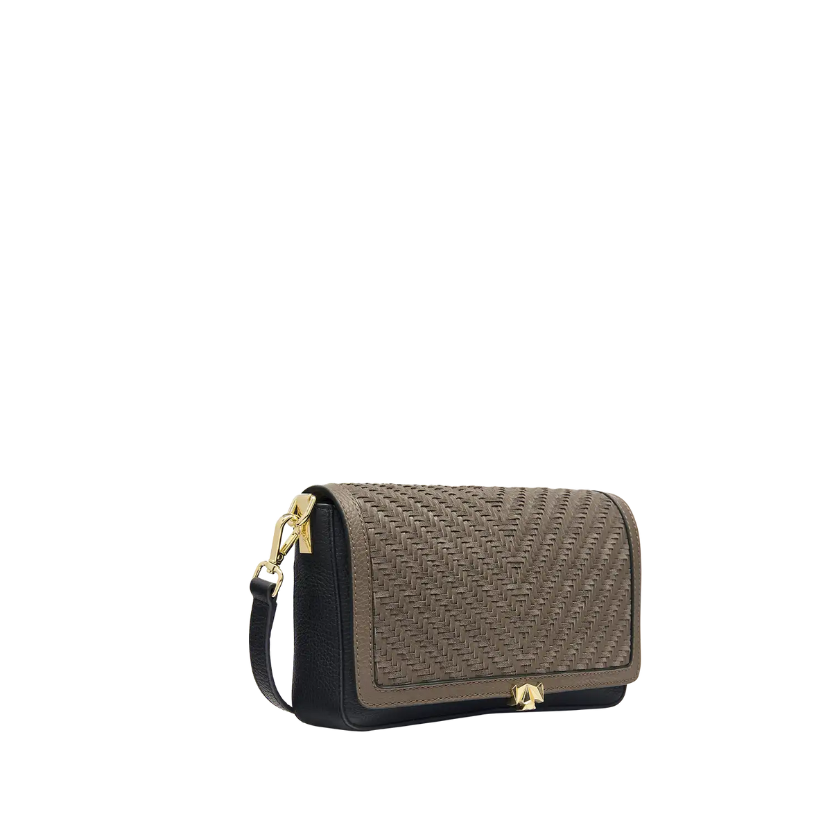 Wechselklappe - Muted Weave - taupe