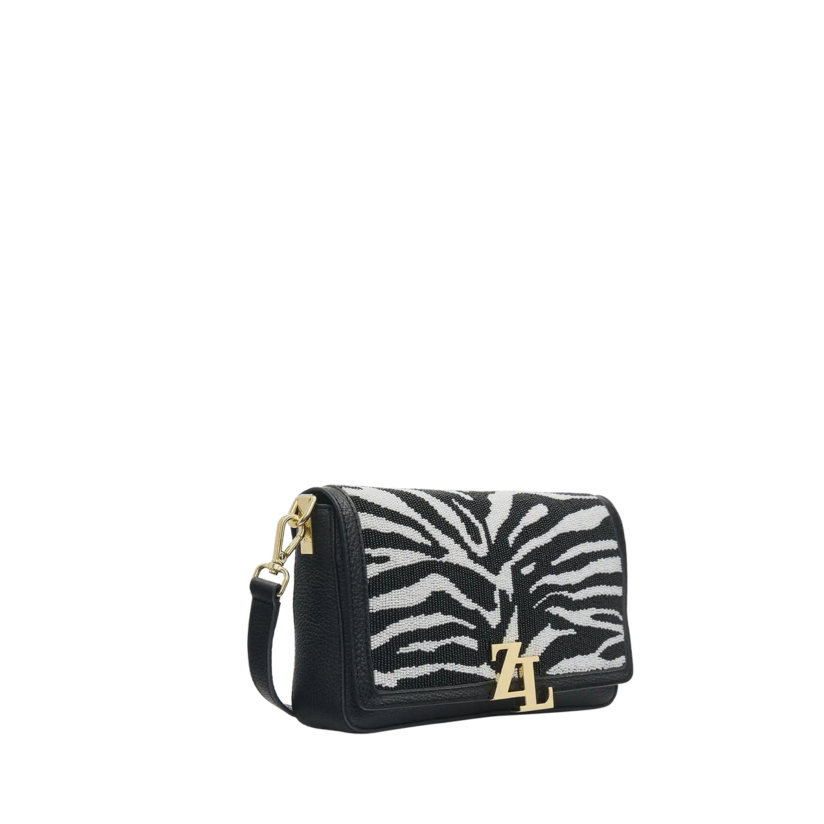 Wechselklappe - Zebra Crush - schwarz-weiss