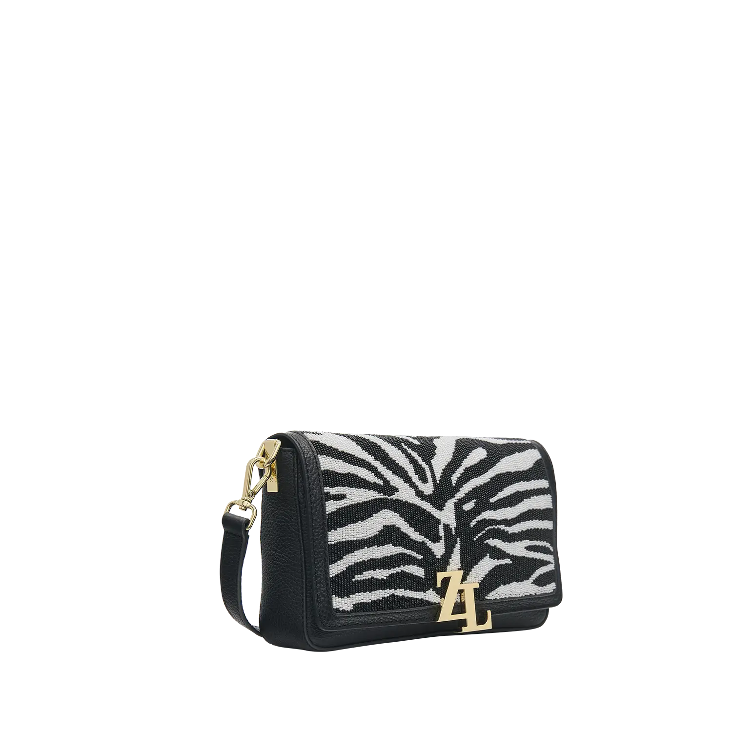 Wechselklappe - Zebra Crush - schwarz-weiss