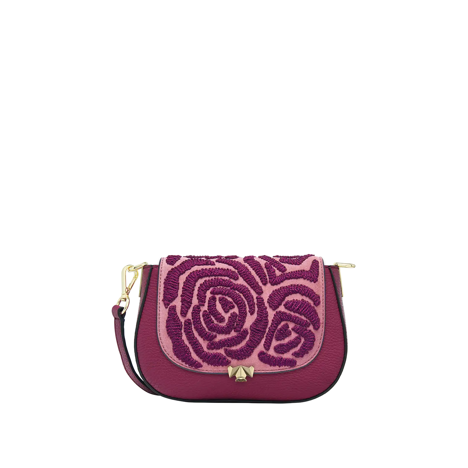 Wechselklappe - Mini The Heavy Rose - beere