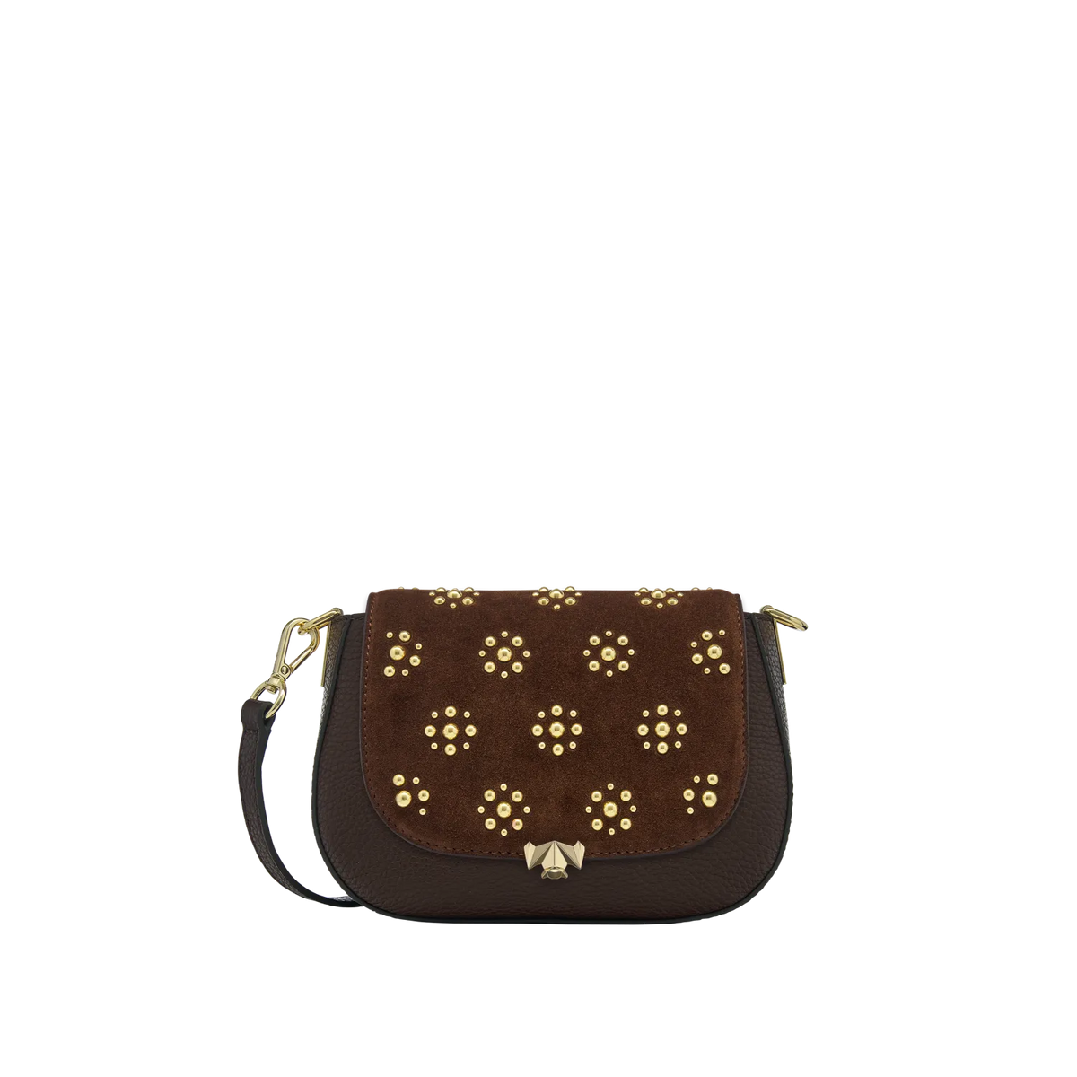 Wechselklappe - Mini Rebel Bloom - braun