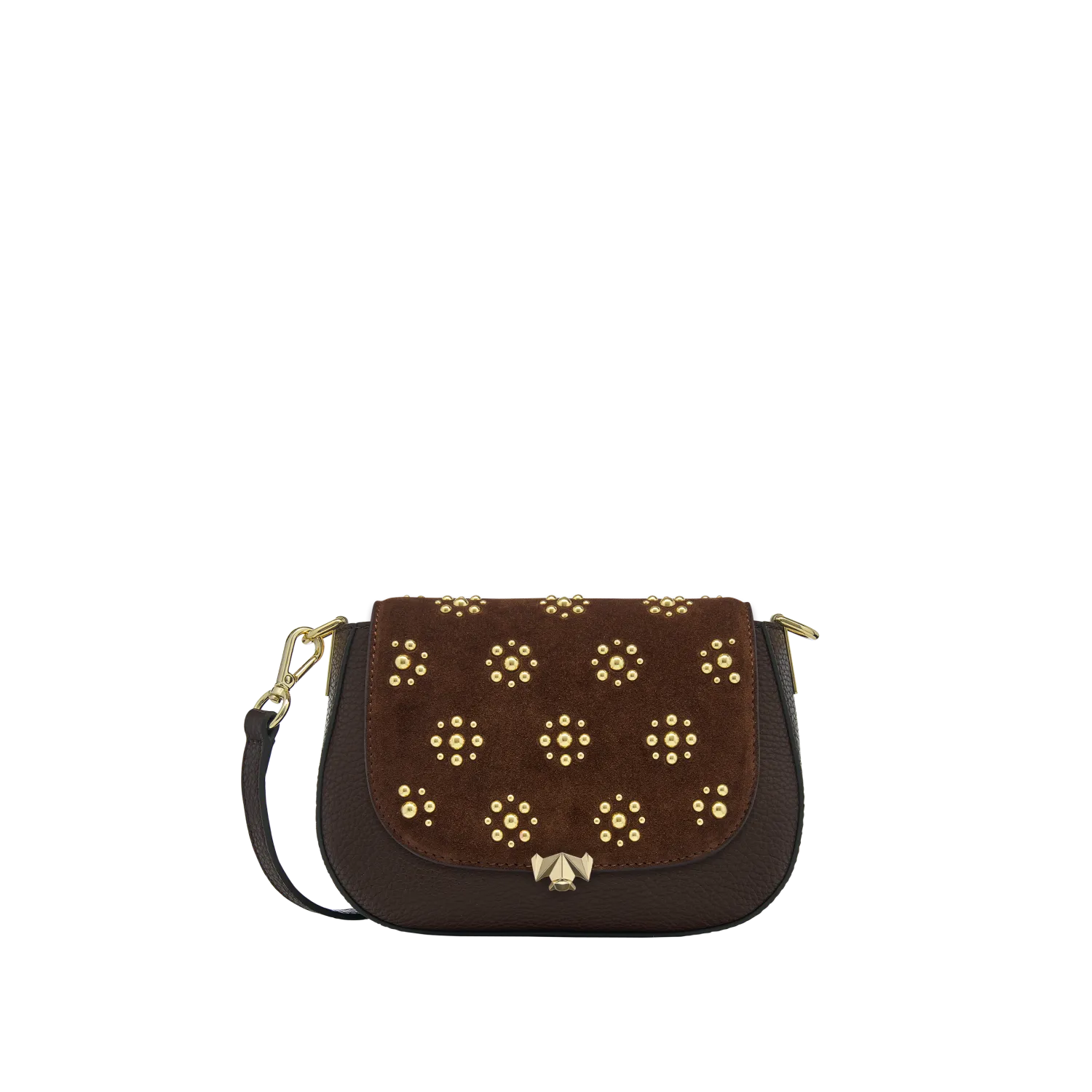 Wechselklappe - Mini Rebel Bloom - braun