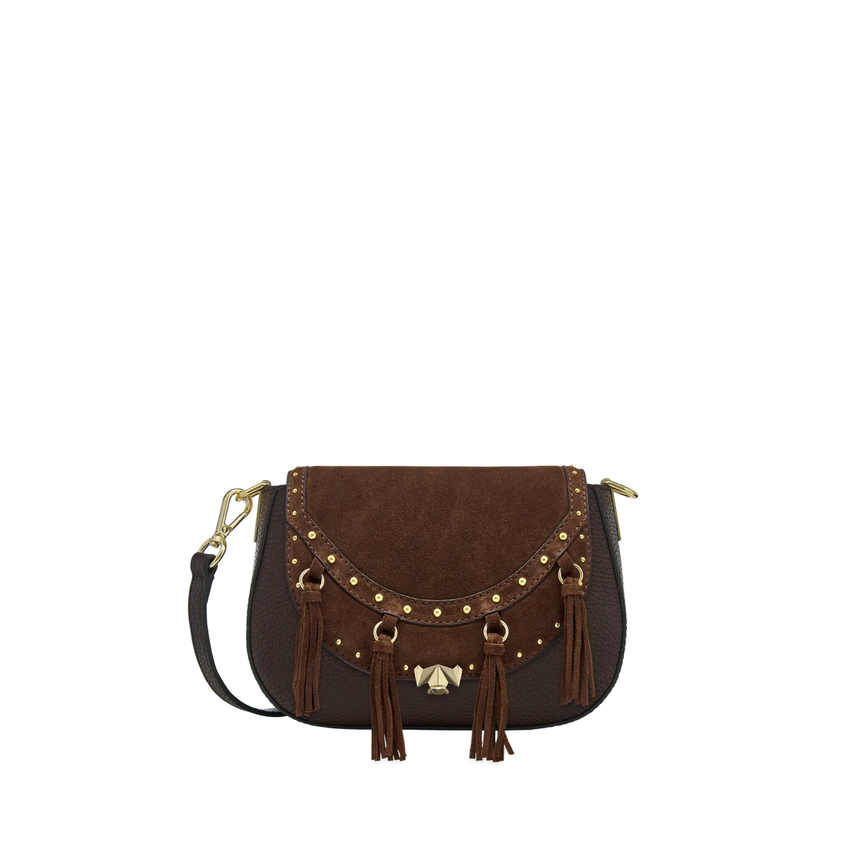 Wechselklappe - Mini Tassy Belle - braun