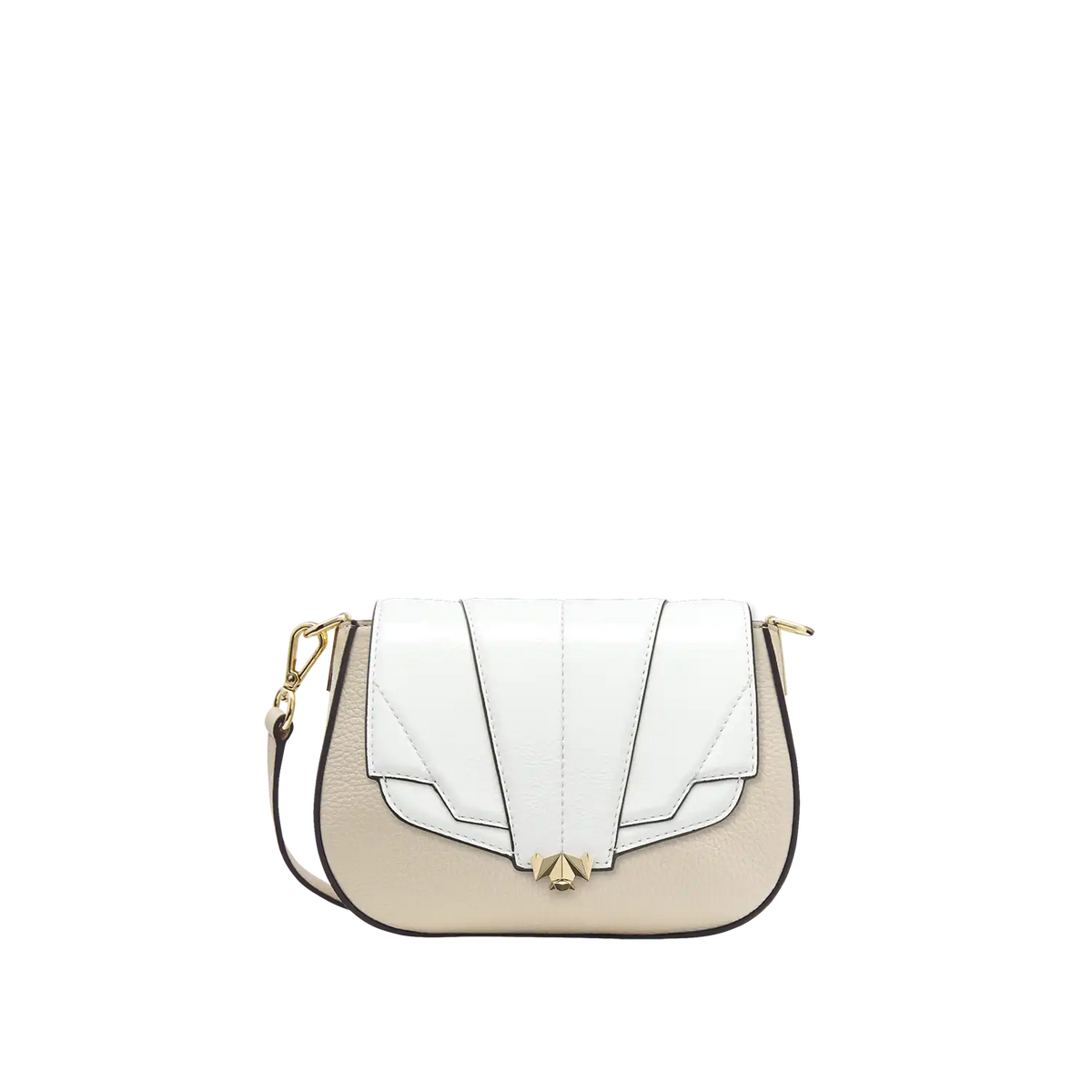 Wechselklappe - Mini Icy Solitair - weiß