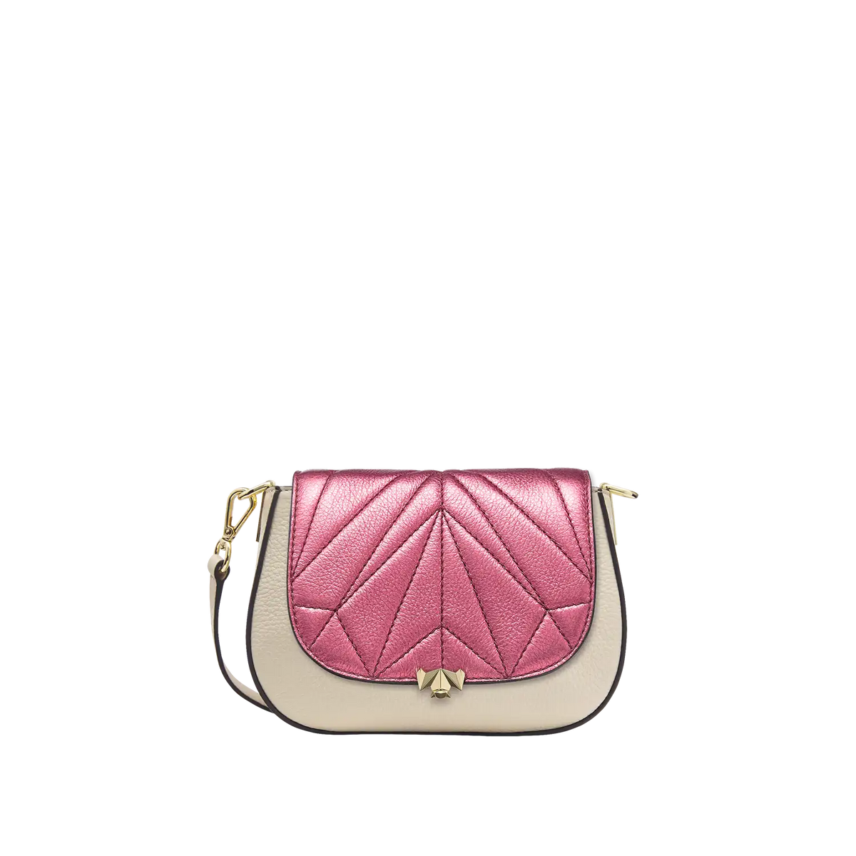 Wechselklappe - Mini Kinda Metallic Mulberry - pink-metallic