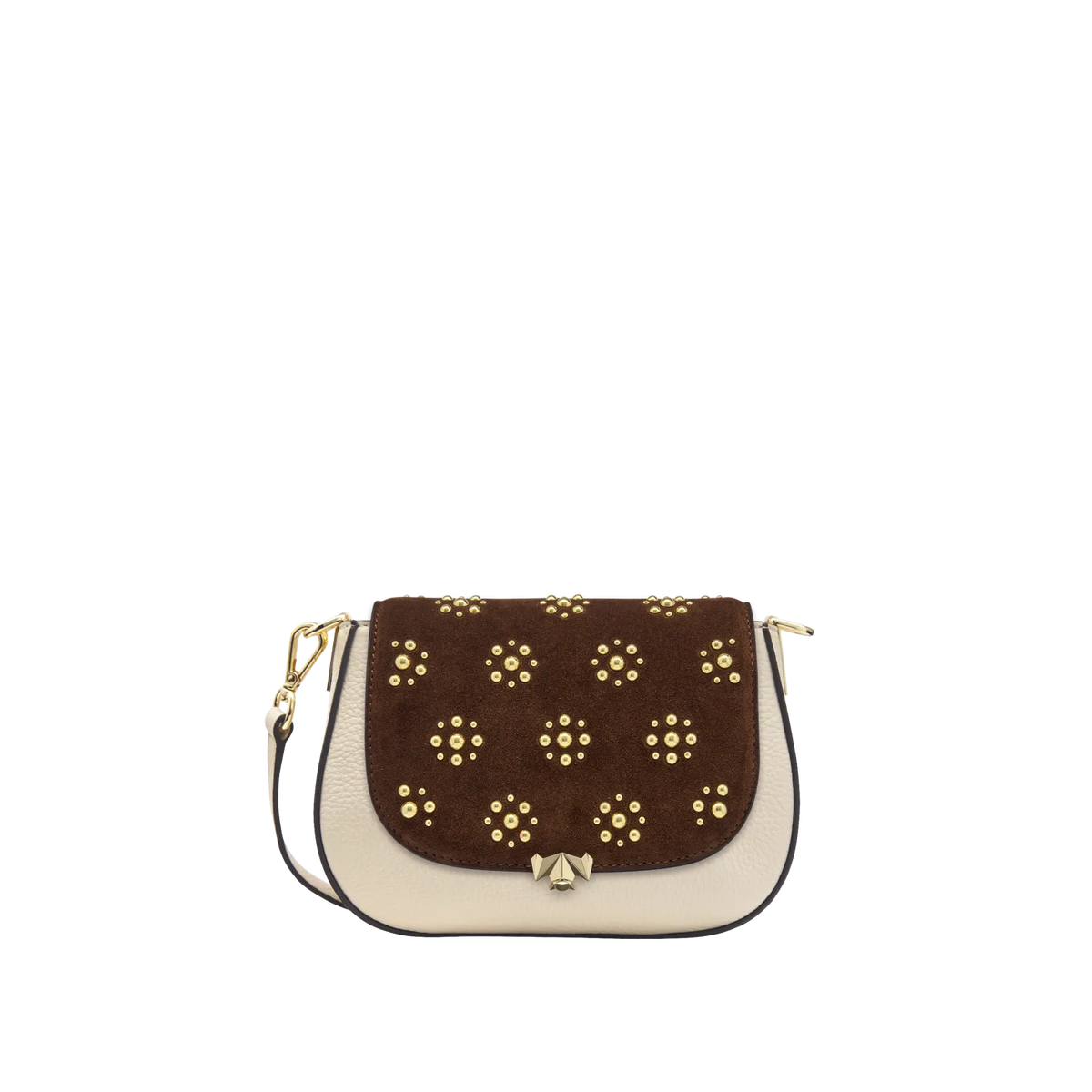 Wechselklappe - Mini Rebel Bloom - braun