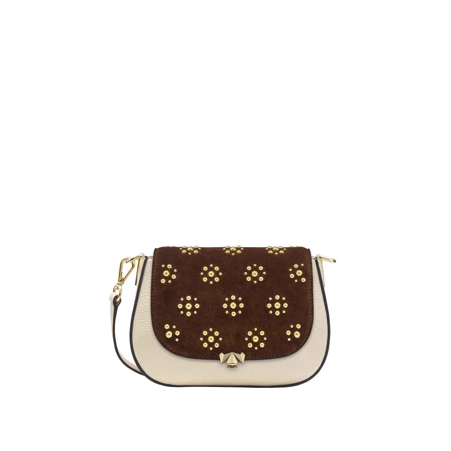 Wechselklappe - Mini Rebel Bloom - braun