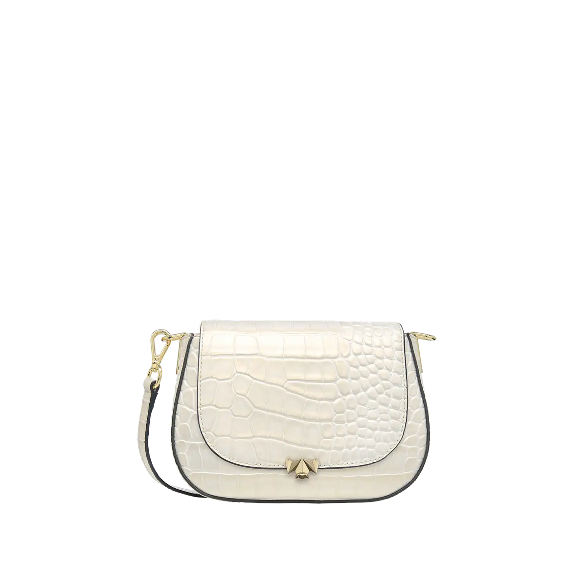 Wechselklappe - Mini Shy Princess - perlmutt-croco