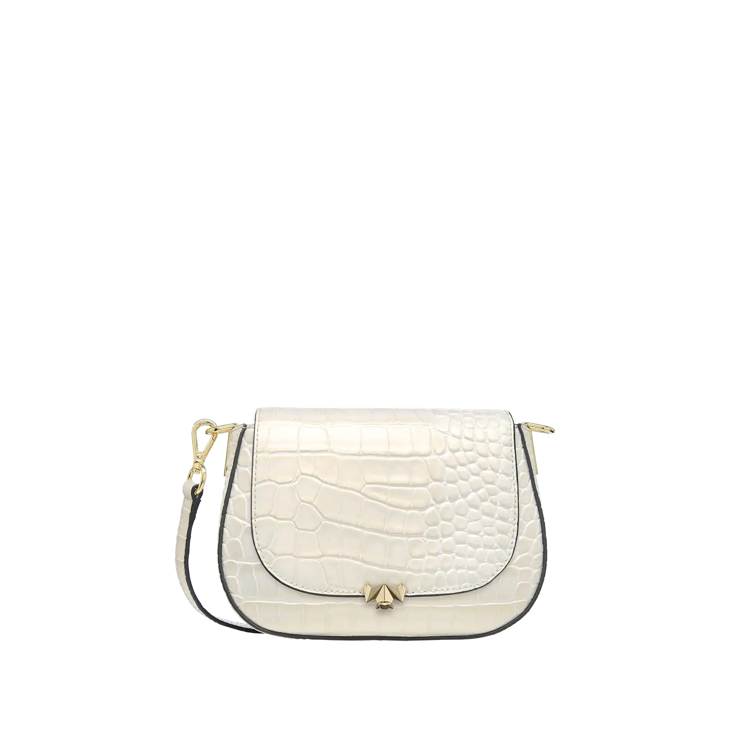 Wechselklappe - Mini Shy Princess - perlmutt-croco