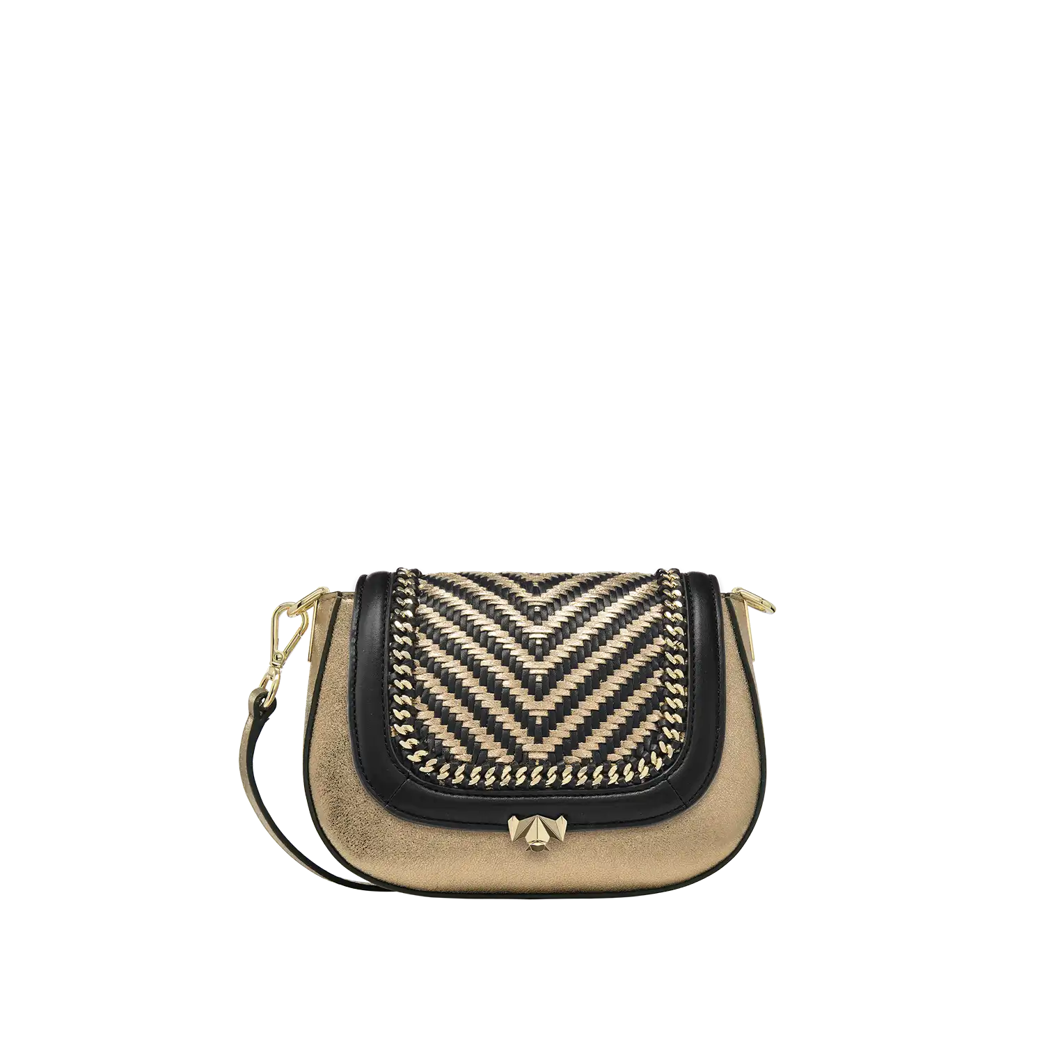 Wechselklappe - Mini Twilight Spark - schwarz-gold