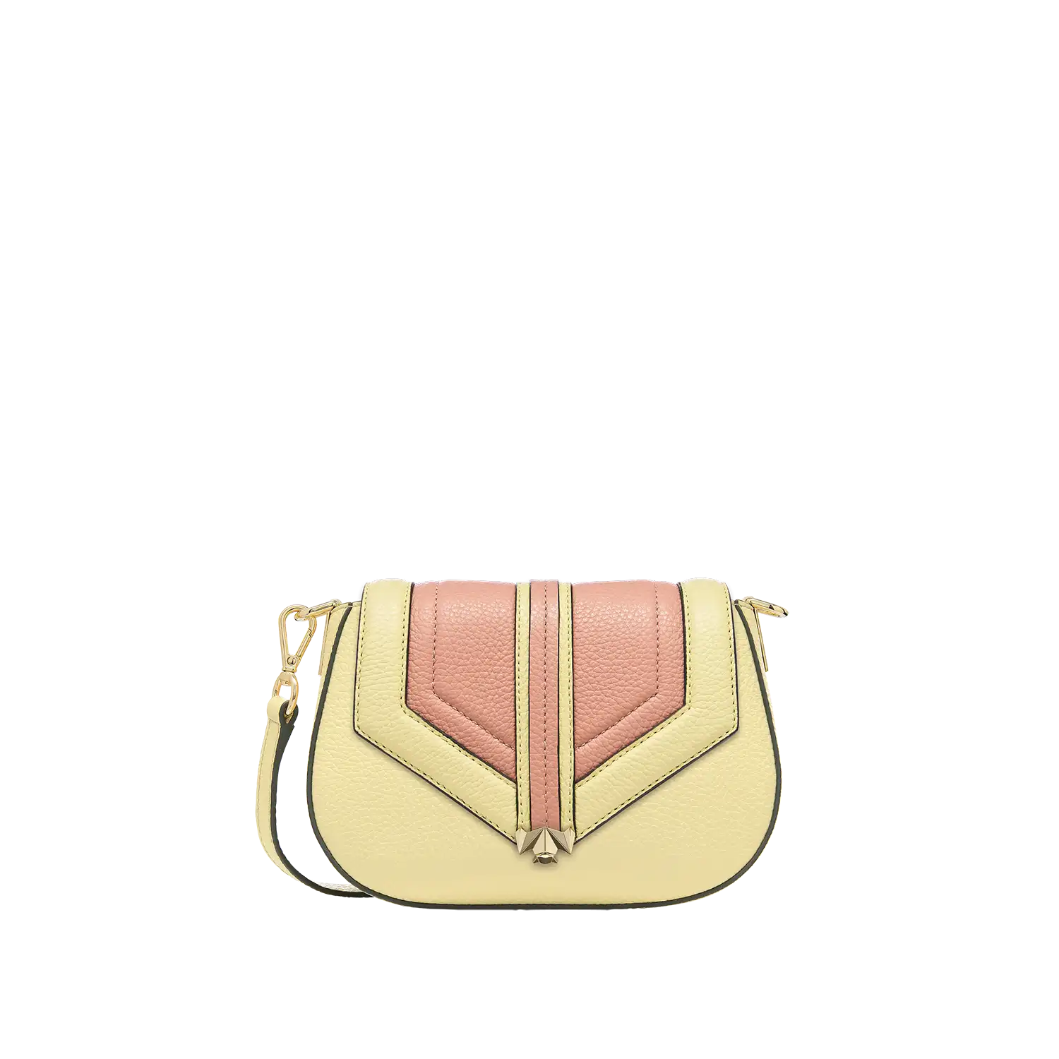 Wechselklappe - Mini Pastel Harmony - gelb-rosa