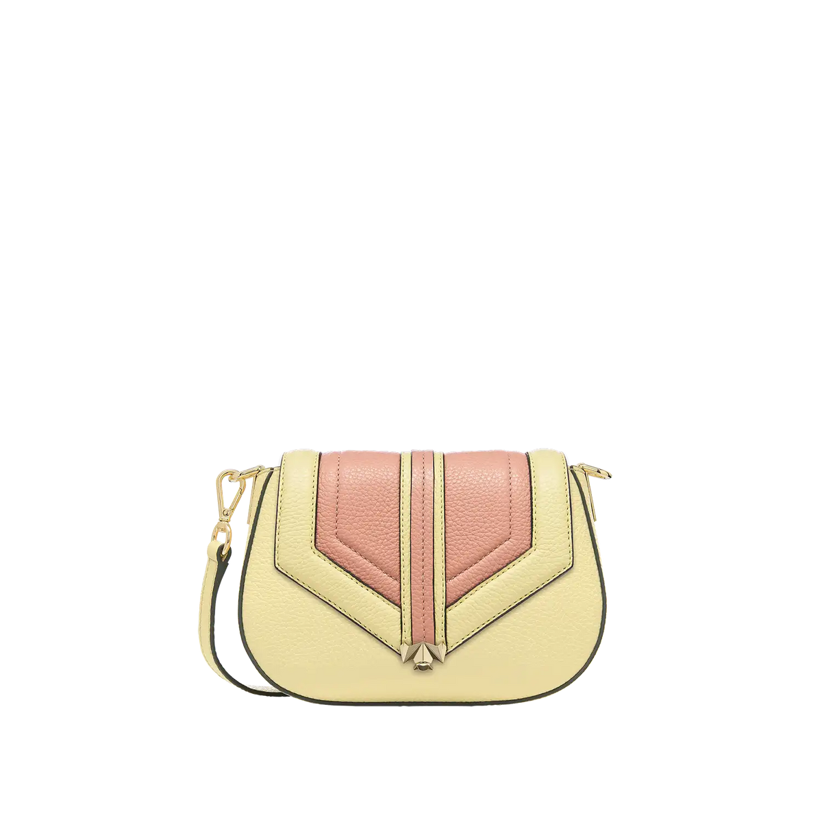 Wechselklappe - Mini Pastel Harmony - gelb-rosa