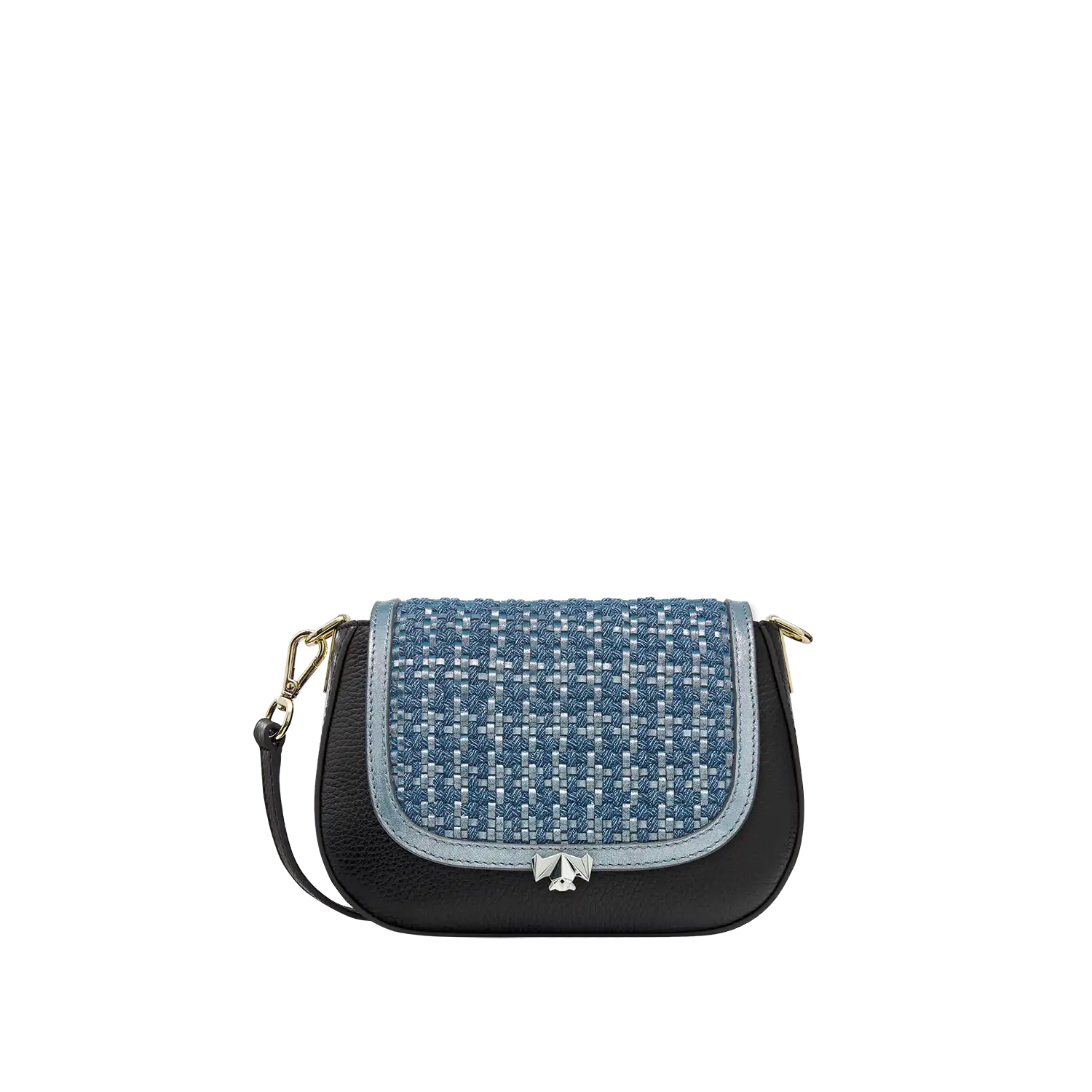 SC Wechselklappe - Mini Blue Bling - blau-metallic