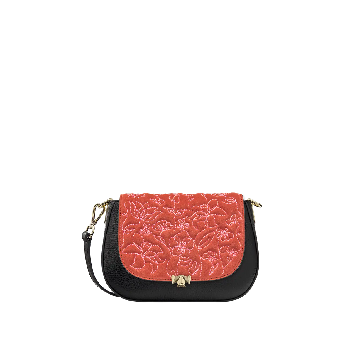 Wechselklappe - Mini Garden of Love - rot-pink