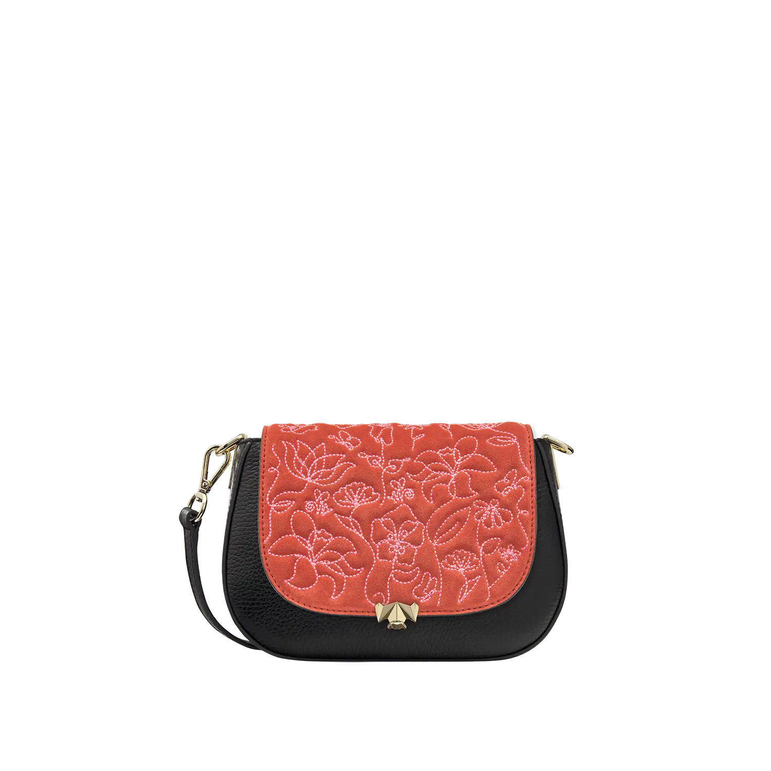 Wechselklappe - Mini Garden of Love - rot-pink