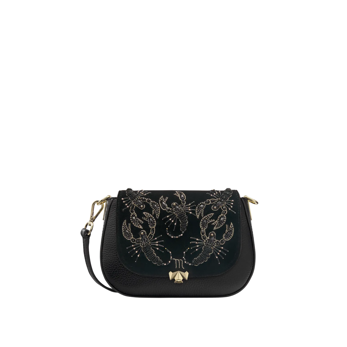 Wechselklappe - Mini Gilded Scorpion - schwarz