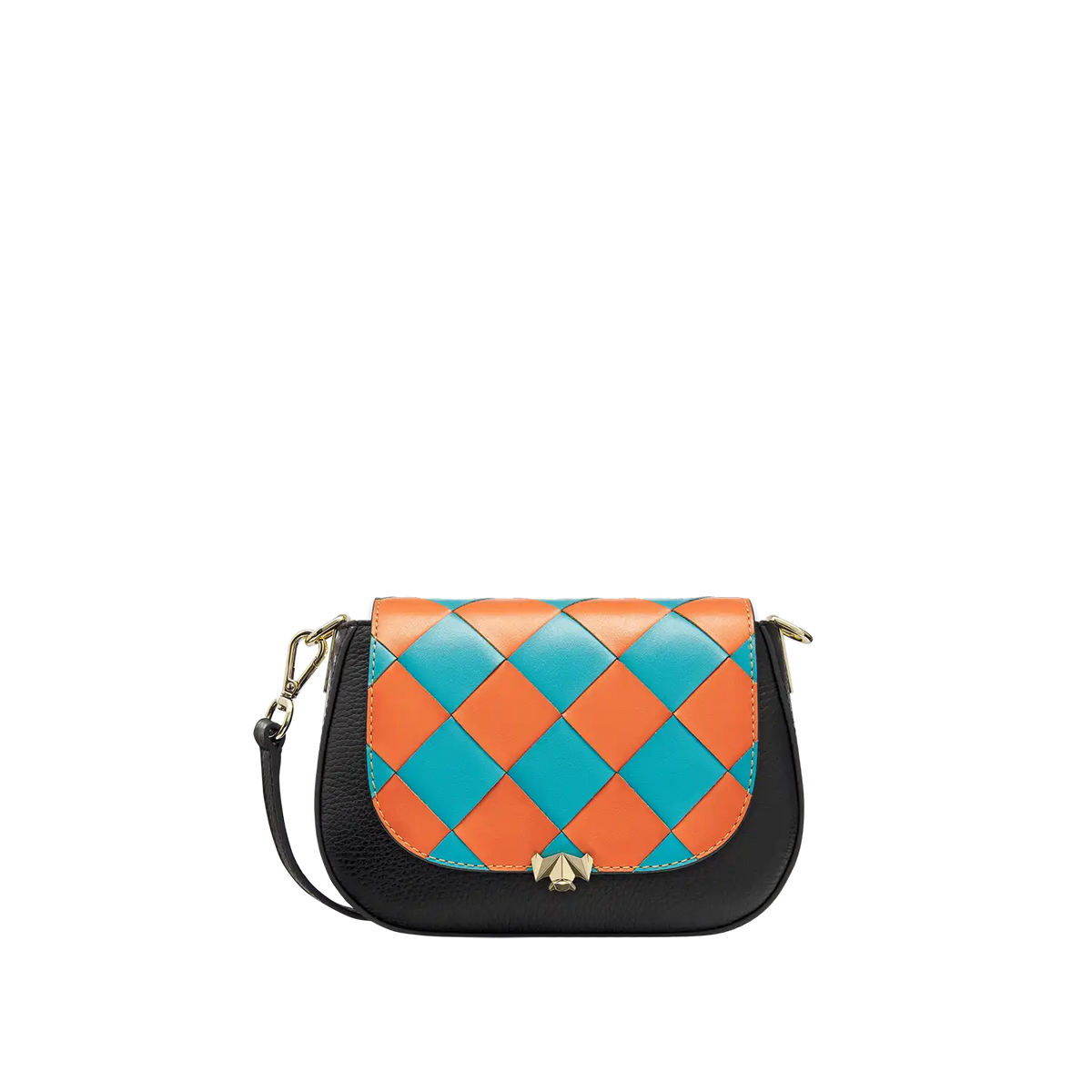 Wechselklappe - Mini La Giocosa - türkis-orange