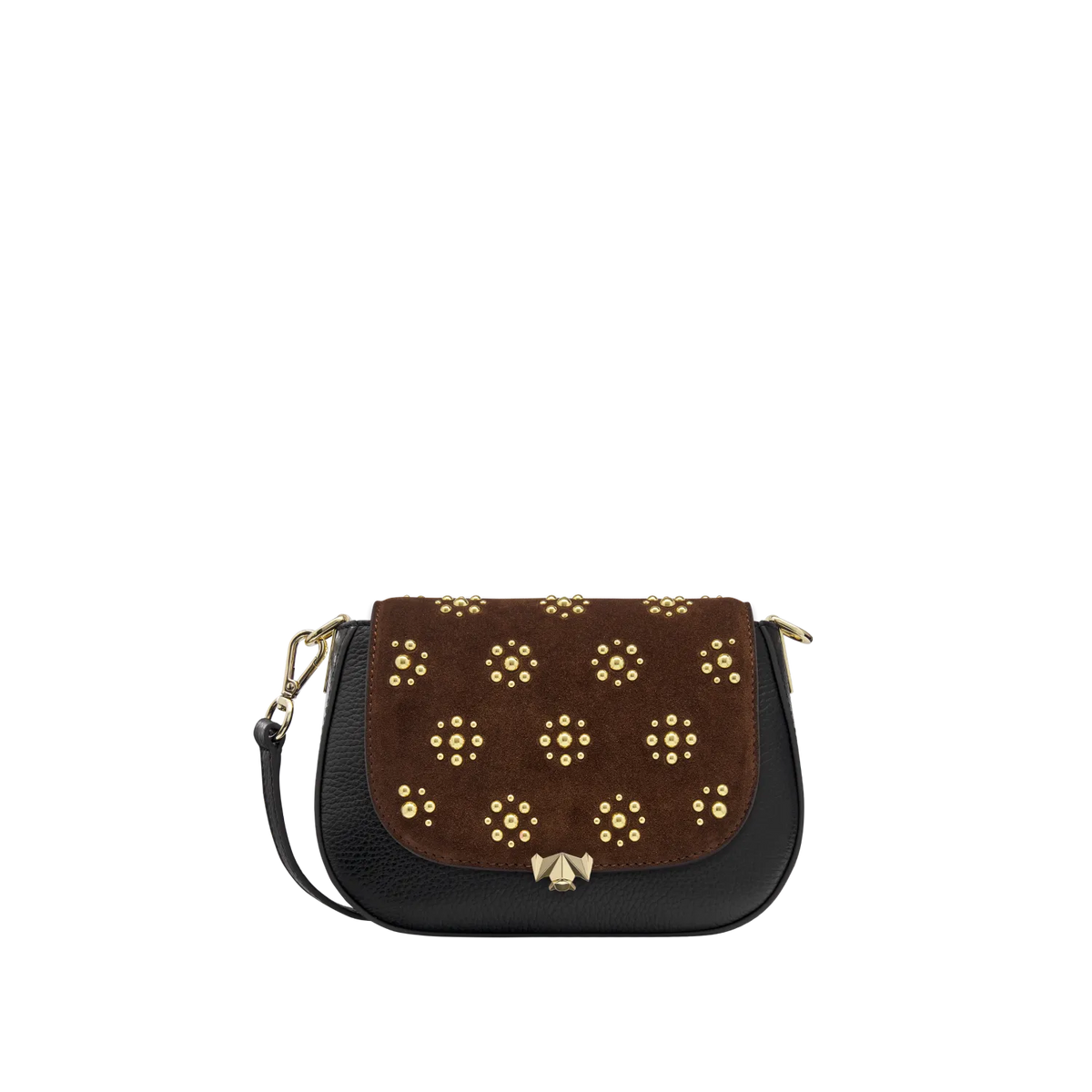 Wechselklappe - Mini Rebel Bloom - braun
