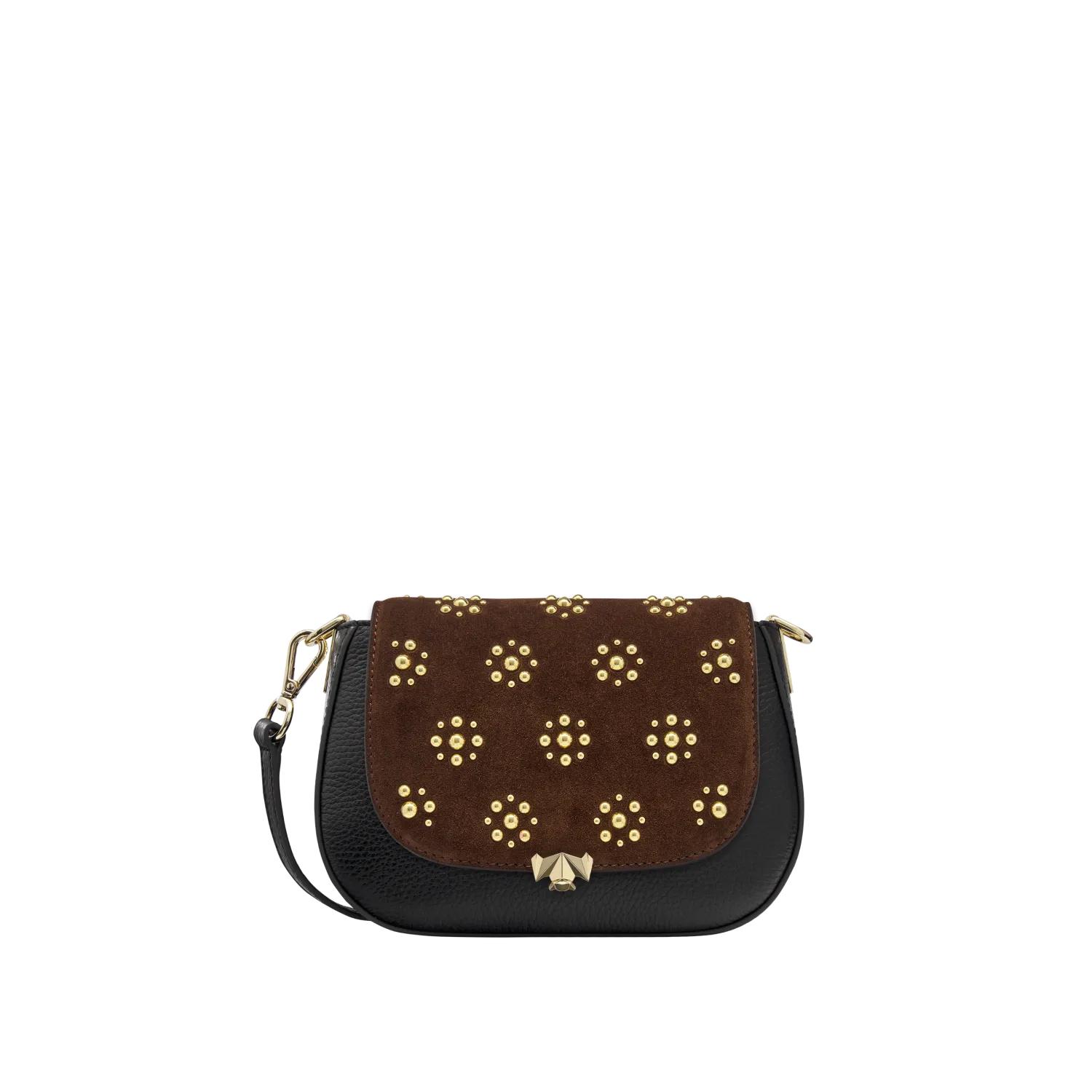 Wechselklappe - Mini Rebel Bloom - braun