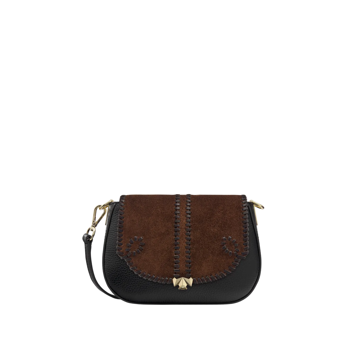 Wechselklappe - Mini Saddle Grace - braun