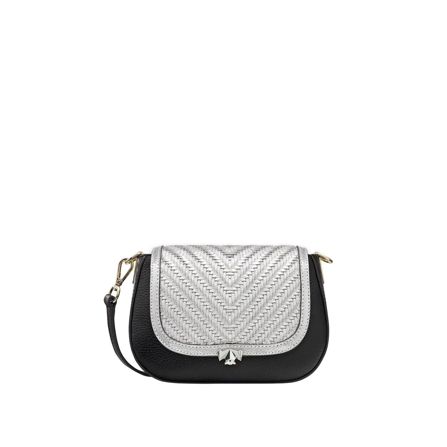 Wechselklappe - Mini Silver Star - silber