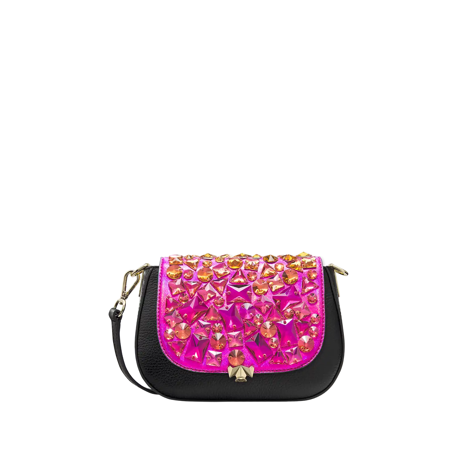 Wechselklappe - Mini Sizzling Pink - pink-metallic
