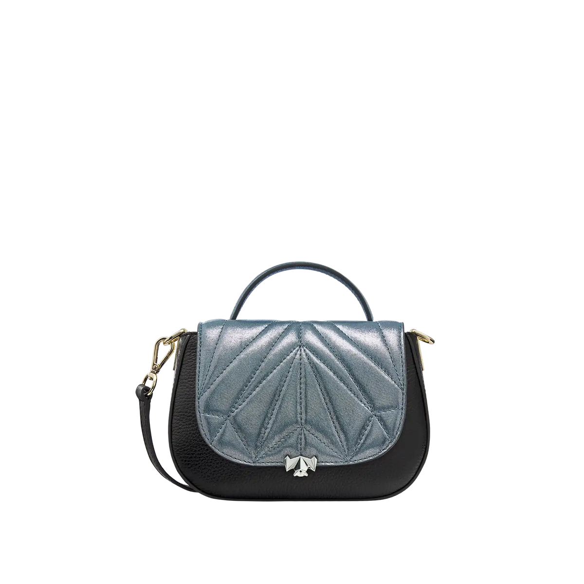 SC Wechselklappe - Mini Something Blue - blau-metallic