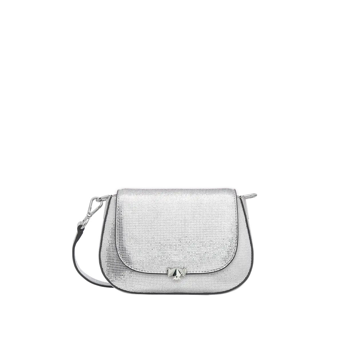 Taschenkoerper Mini Buddy - silber-glitzer