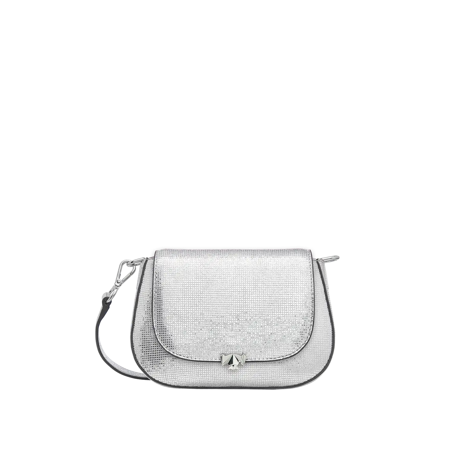 Taschenkoerper Mini Buddy - silber-glitzer