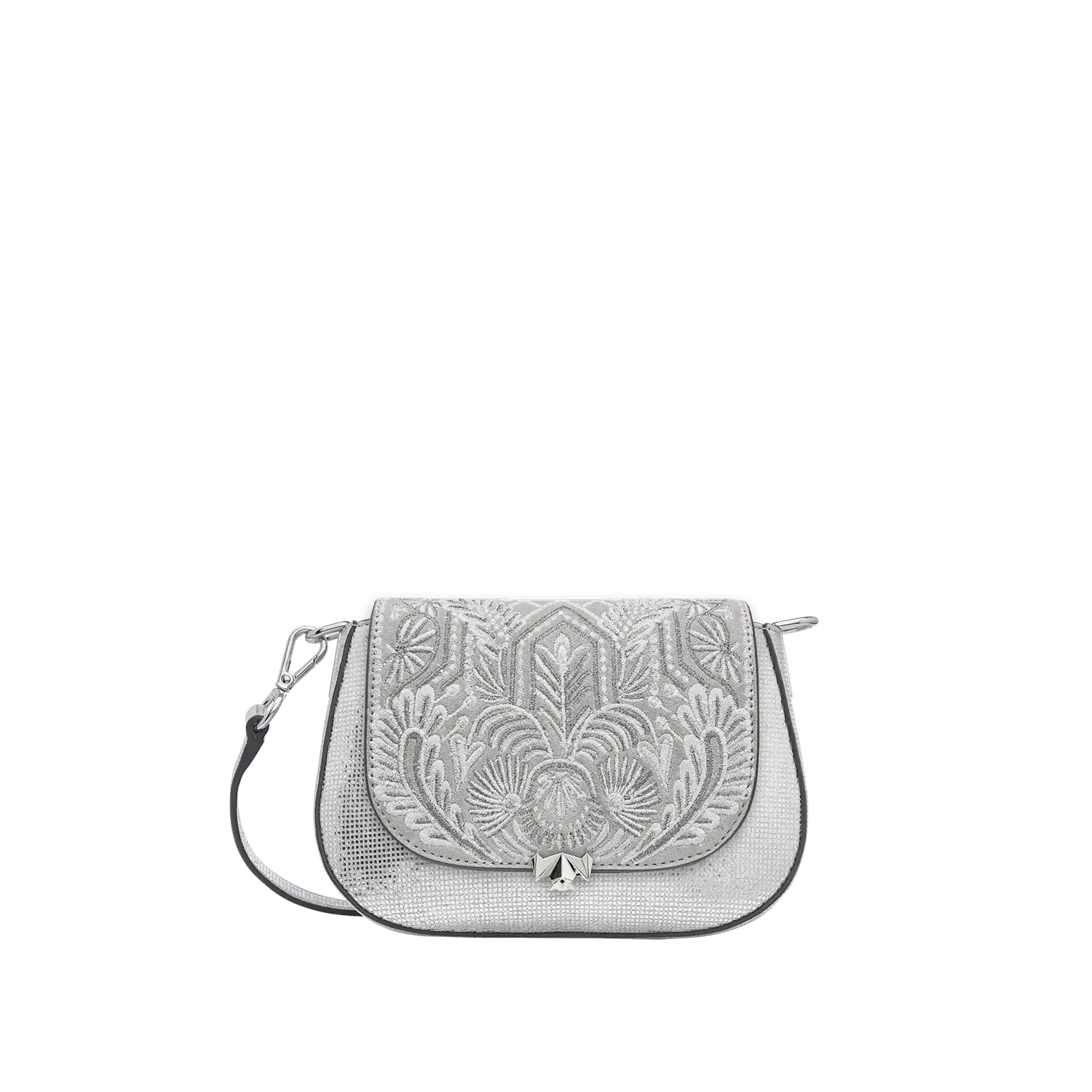 Taschenkoerper Mini Buddy - silber-glitzer