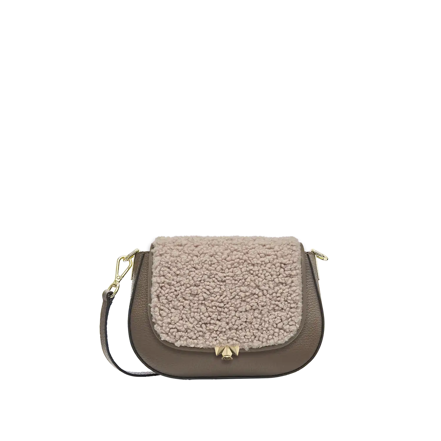 Wechselklappe - Mini Cozy Sunday - taupe