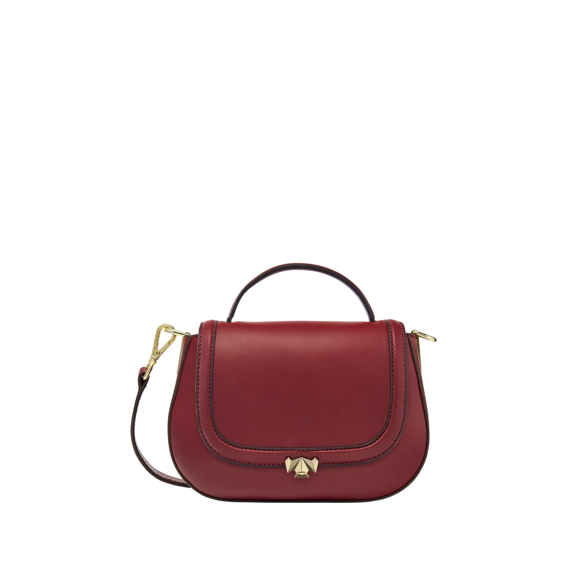 Wechselklappe - Mini Burgundy Muse - weinrot