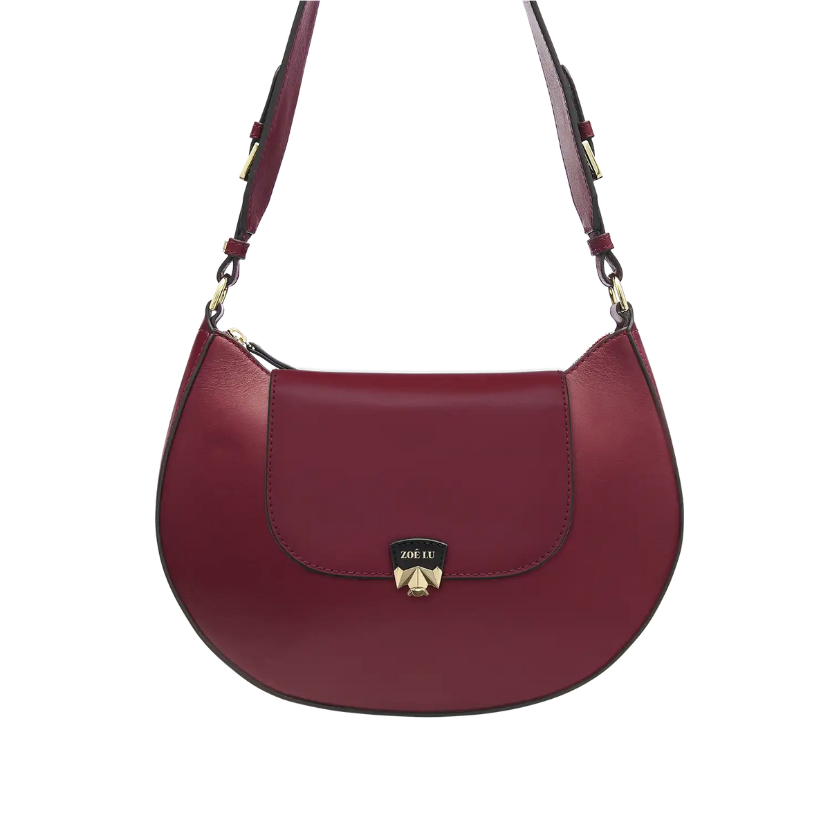 Taschenset - Hobo Bag dunkelrot - La Mini Bordeaux