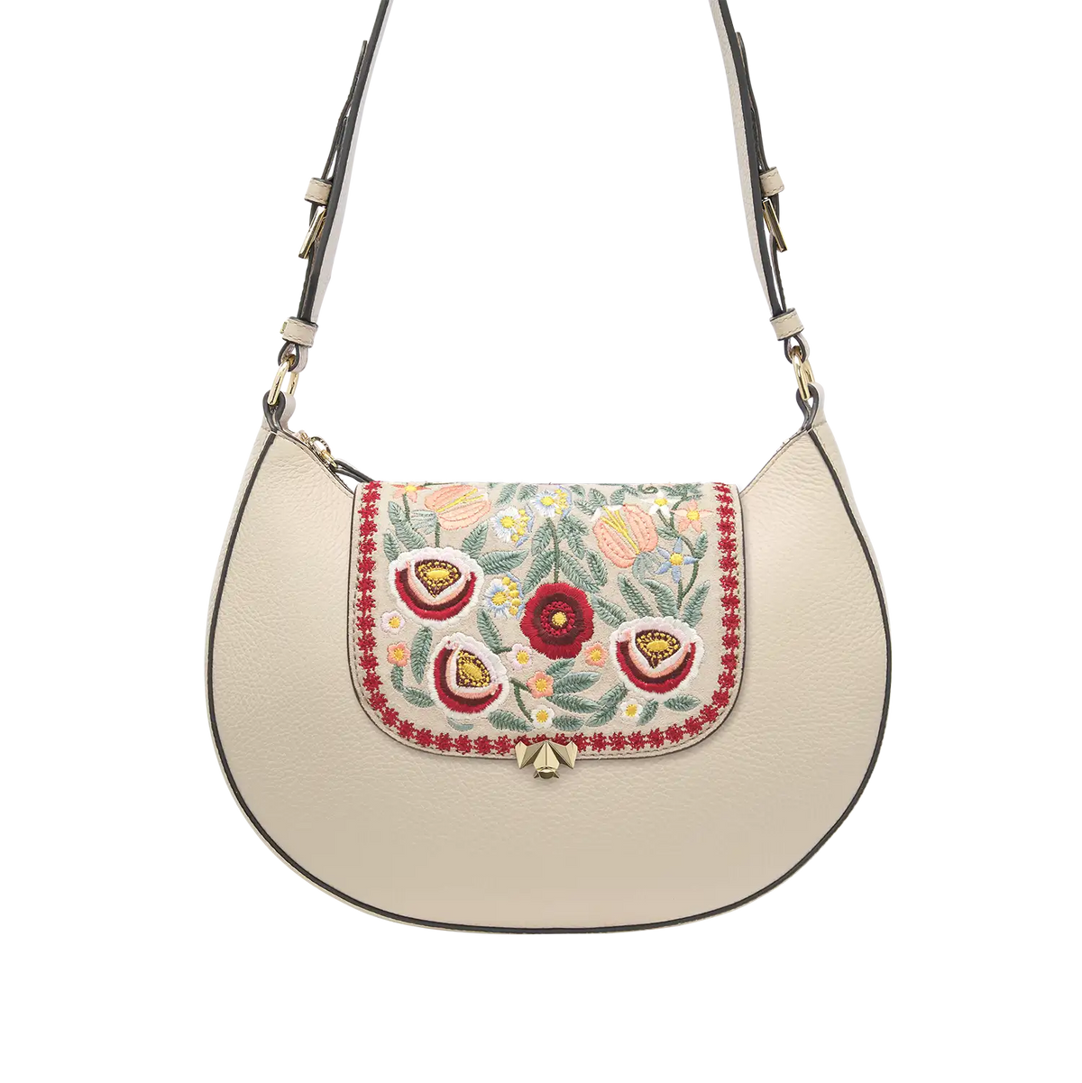 Wechselklappe - Mini Innocent Bloom - creme