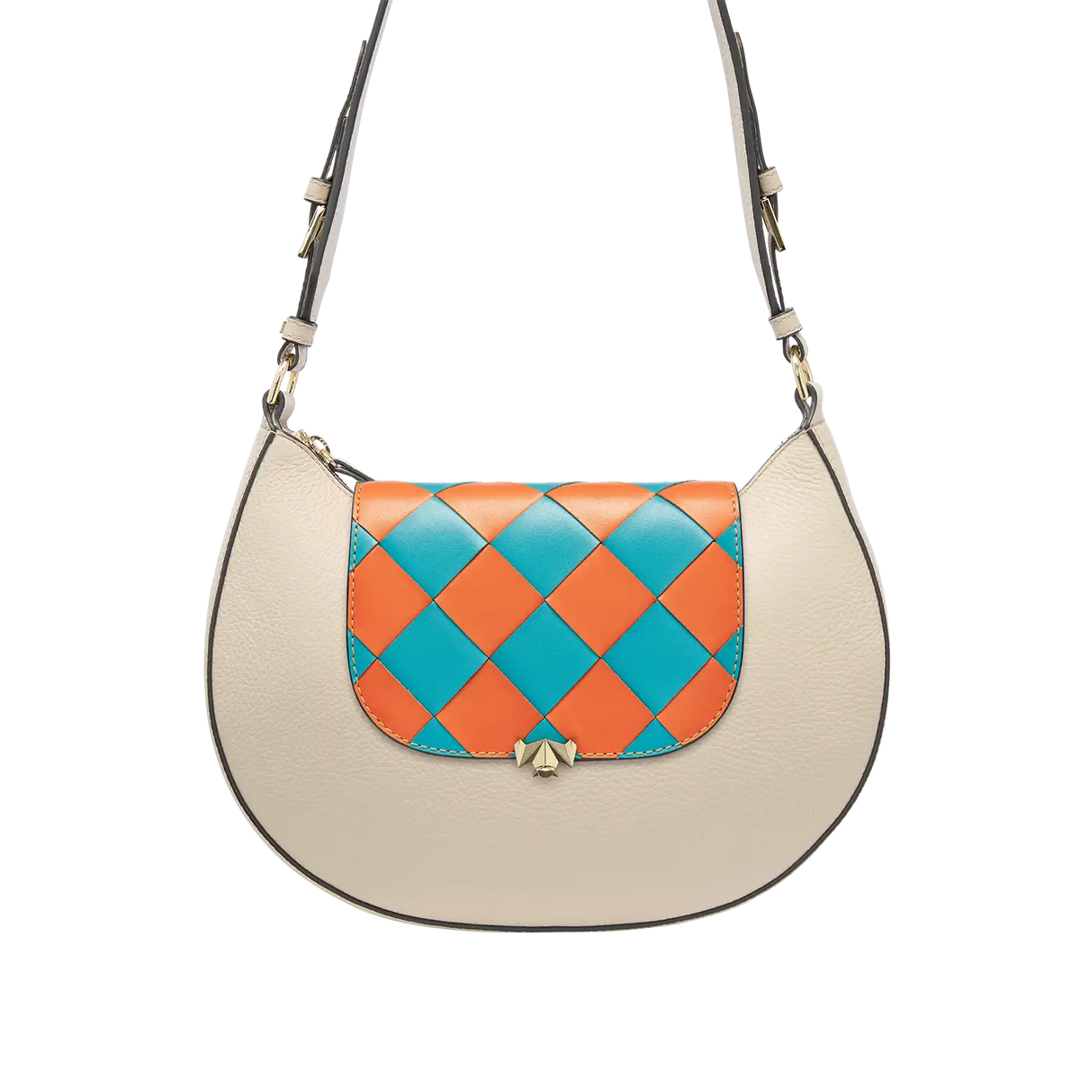 Wechselklappe - Mini La Giocosa - türkis-orange