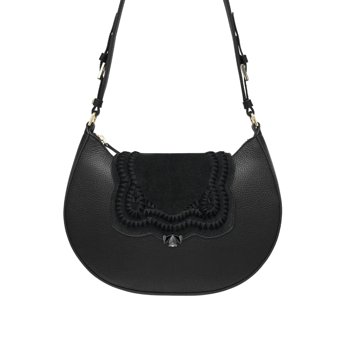 BC Wechselklappe - Mini Dark Twist - schwarz