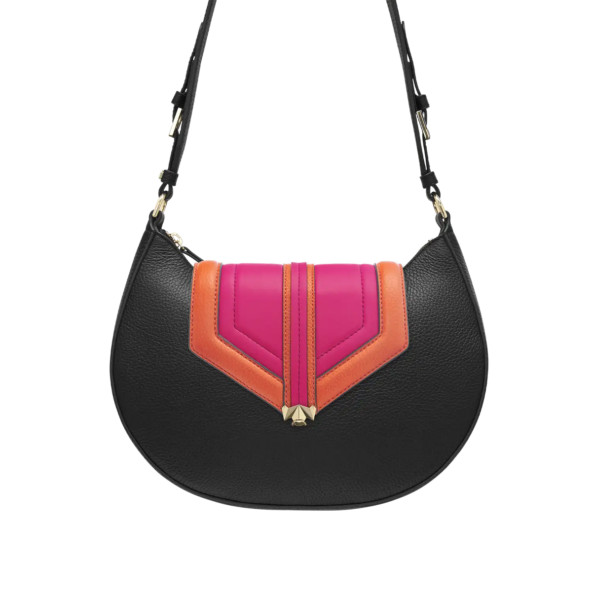 Wechselklappe - Mini Electric Sunset - pink-orange