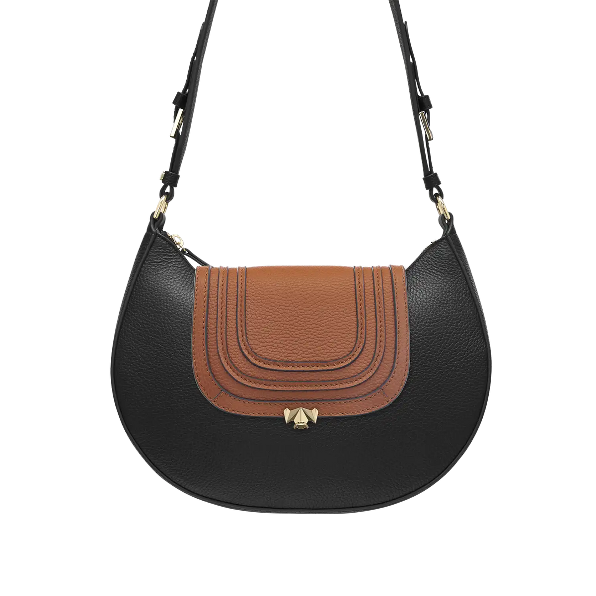 Wechselklappe - Mini Free Spirit - cognac